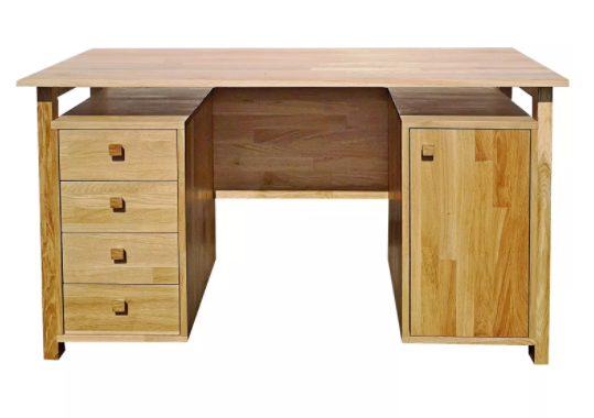 oak desk from Wooden Design