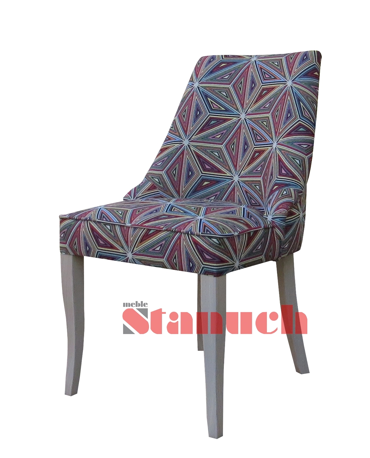 Solidne i wygodnie  z wysokimi oparciami krzesła tapicerowane