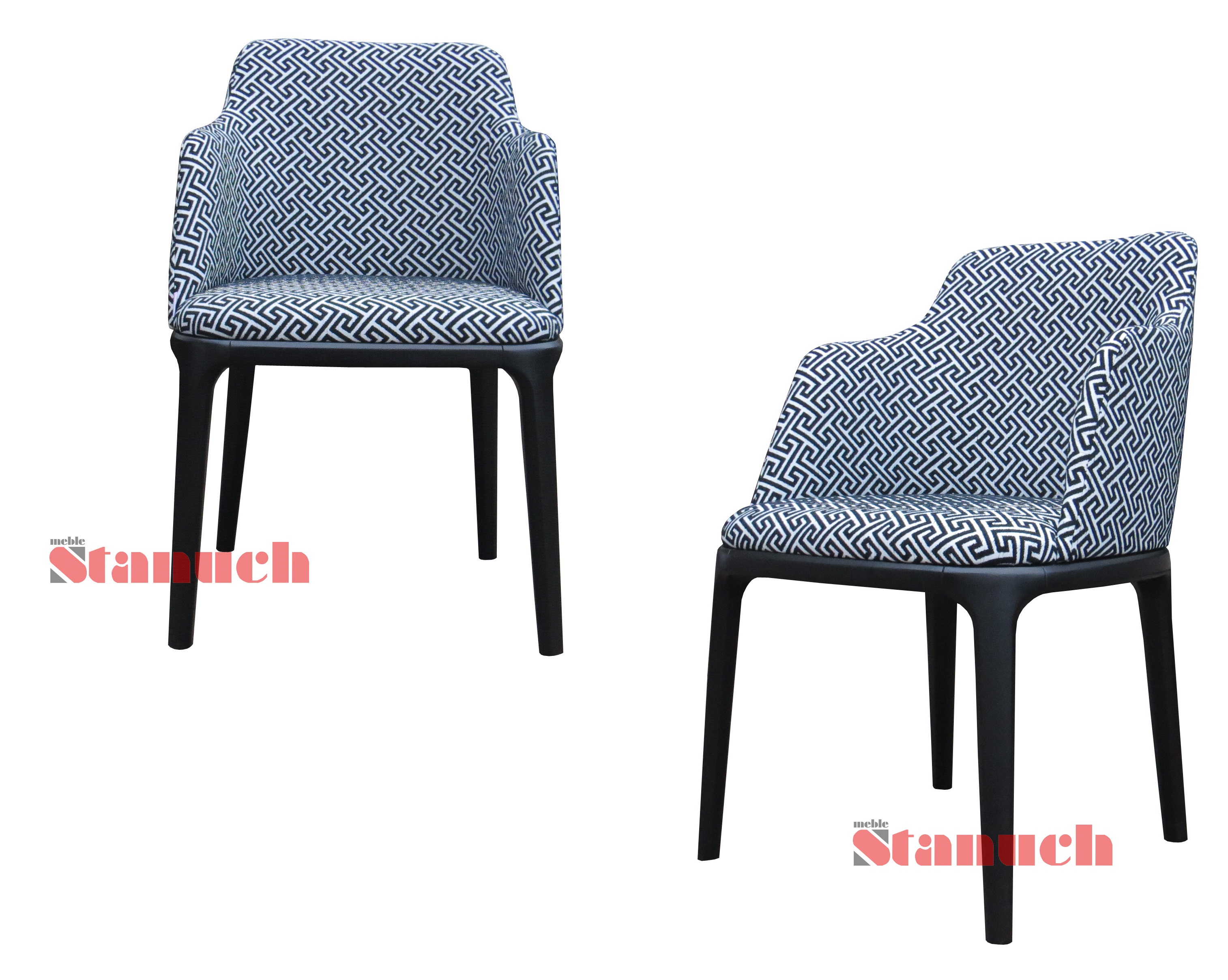 High bar stools and comfortable models with armrests