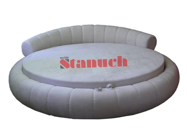 A round bed is a proposal for large bedrooms
