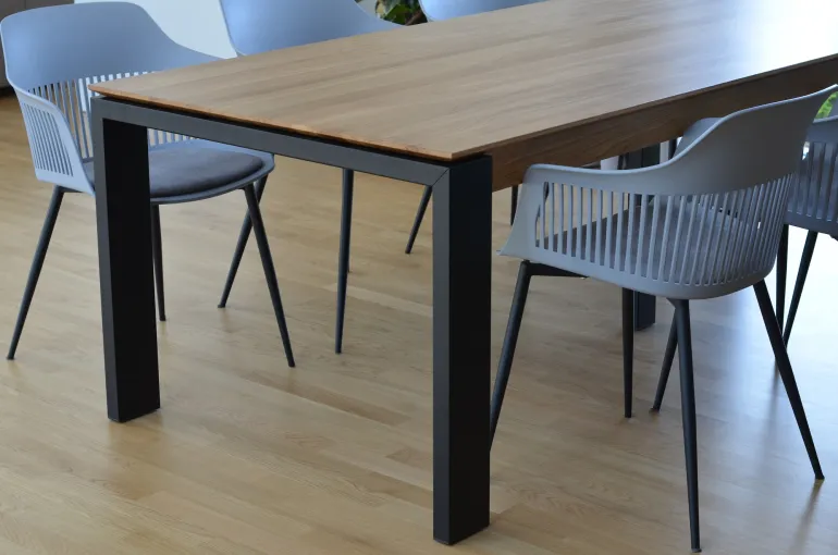 Diverse as nature itself, each solid wood table can be made so individually
