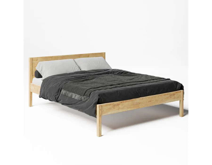 WOODEN BED 160X200