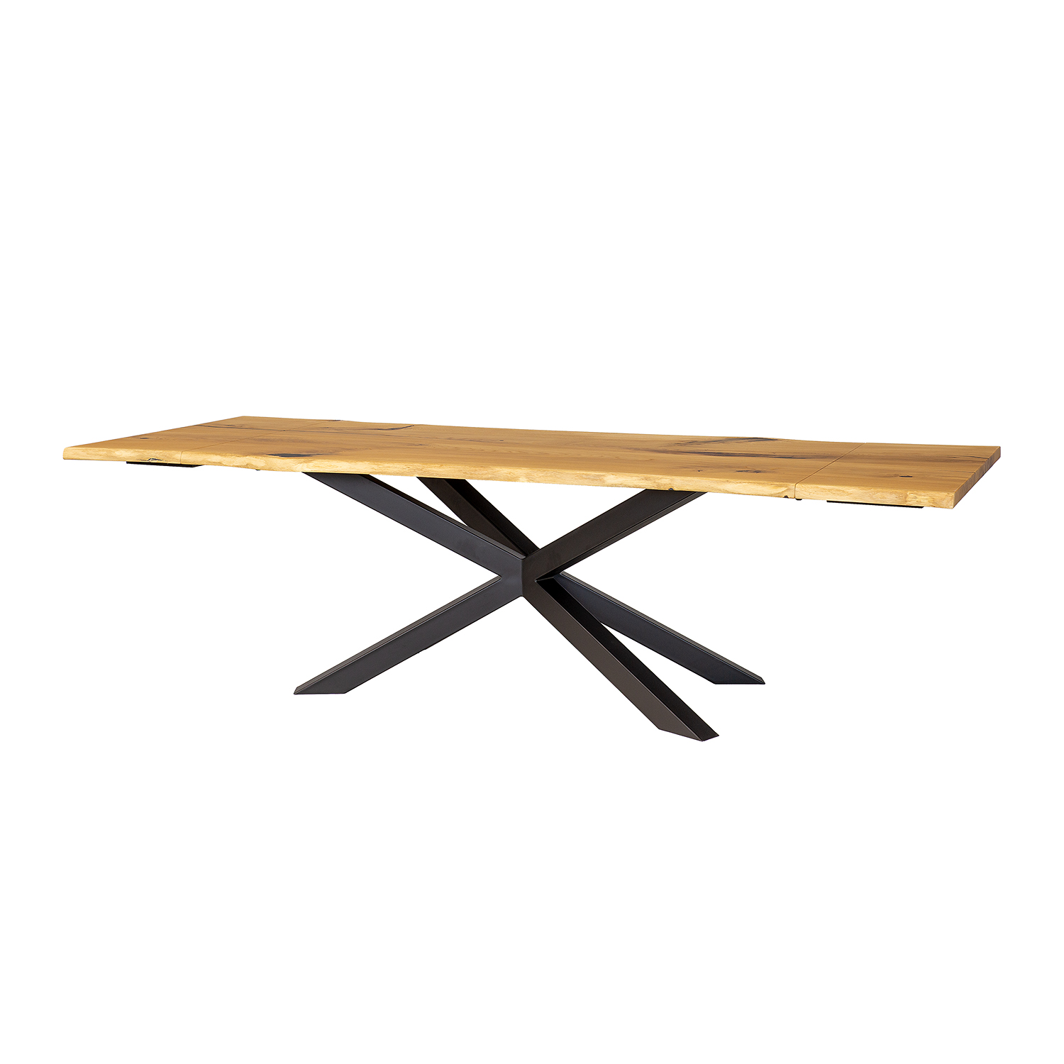 metal-oak table is a unique piece of furniture